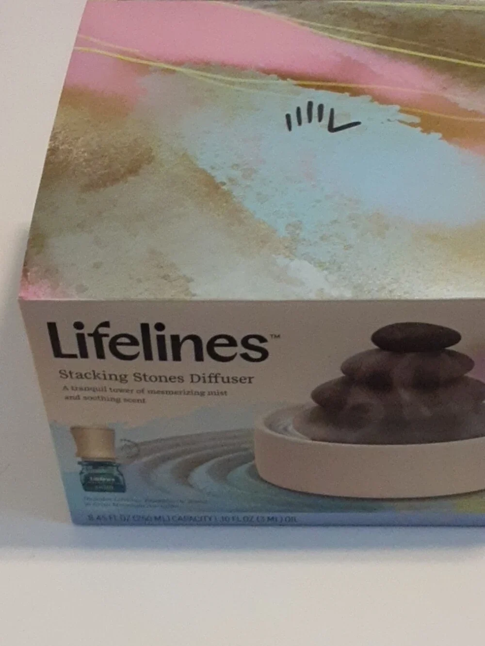 Lifelines Stacking Stones Diffuser - Pastel Accent